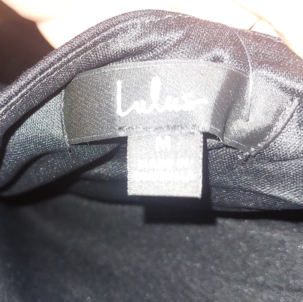 Lulu’s Believe in Love Black Backless Skater Dress in Black - Picture 6 of 10